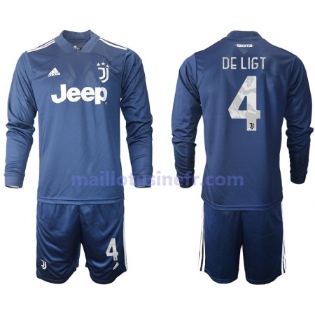 Maillot de Foot Juventus Matthijs de Ligt 4 Extérieur 2020-21 Manches Longues - Enfant Maillot de Foot Juventus Matthijs de Ligt 4 Extérieur 2020-21 Manches Longues - Enfant